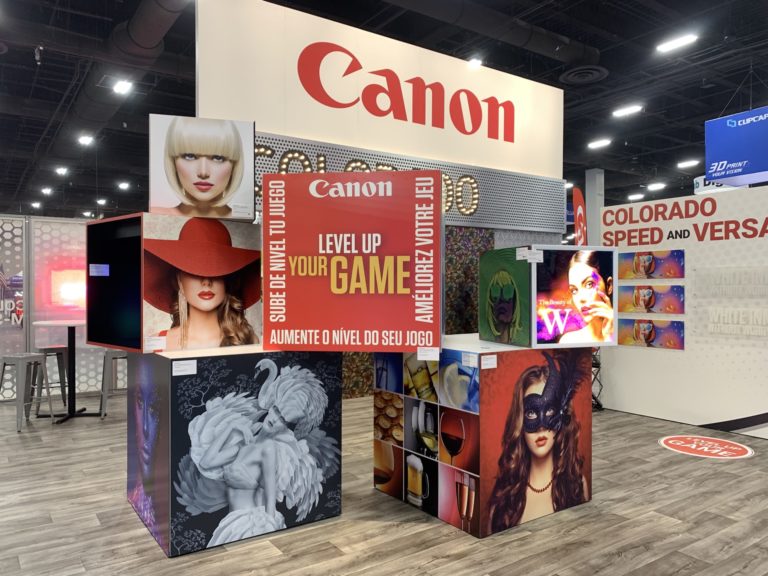 Canon at ISA Sign Expo 2023 - A world of endless creativity