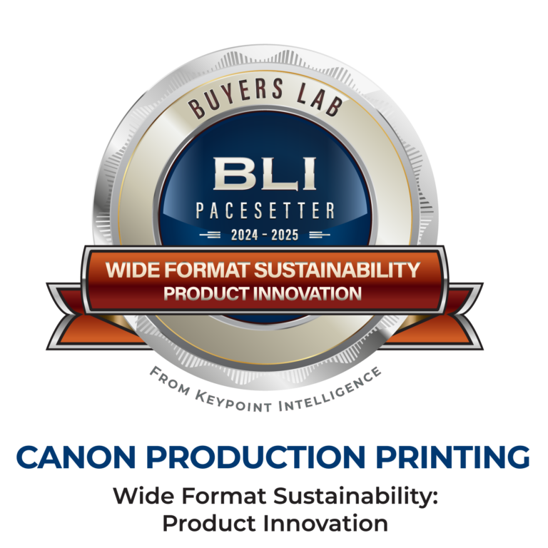 Canon wins BLI Pacesetter Award