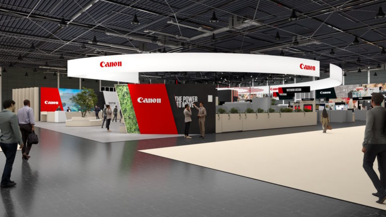 Canon stand tour @ drupa 2024