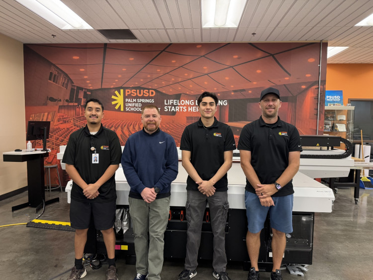 Canon technology helps Palm Springs USD boost productivity